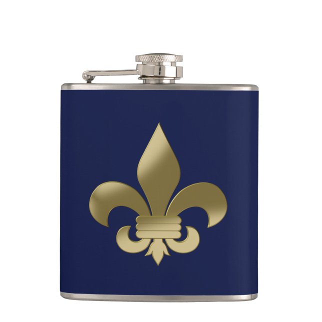 Petaca Fleur de Lis (Anverso)