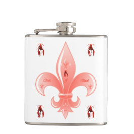 Petaca Fleur De Lis Flask