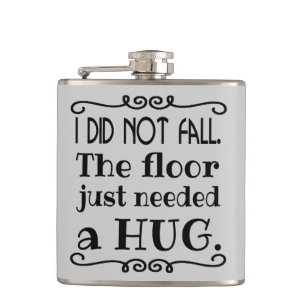 Petaca Floor Hug Funny