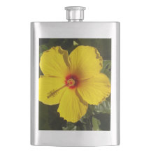 Flor amarilla hibiscus