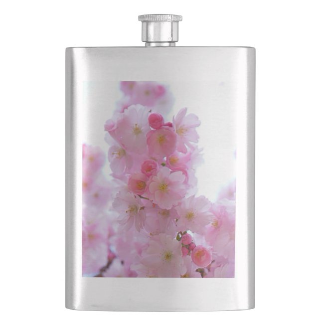 Petaca Flor de árbol de cerezo japonés (Anverso)
