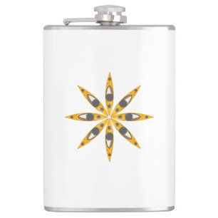 Petaca Flor de Kayak