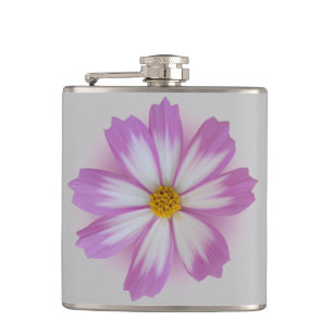 Petaca Flor violeta clara