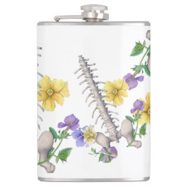 Petaca Floral Anatomy - Vertebrae, Hip Bone