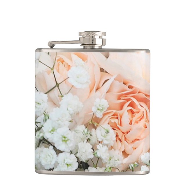 Petaca Floral Flask - Personalizar! (Anverso)