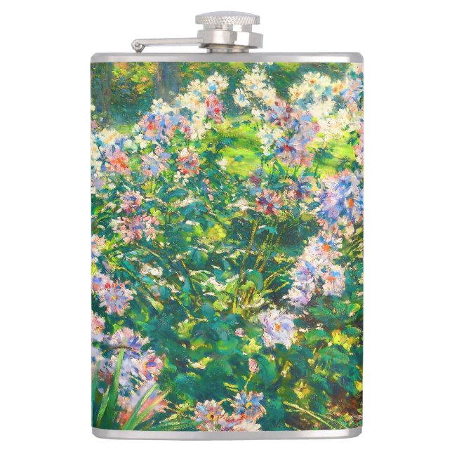 Petaca Flores de bonito de época ilustracion de flores de (Anverso)