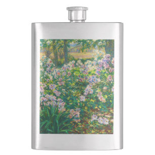 Petaca Flores de bonito de época ilustracion de flores de