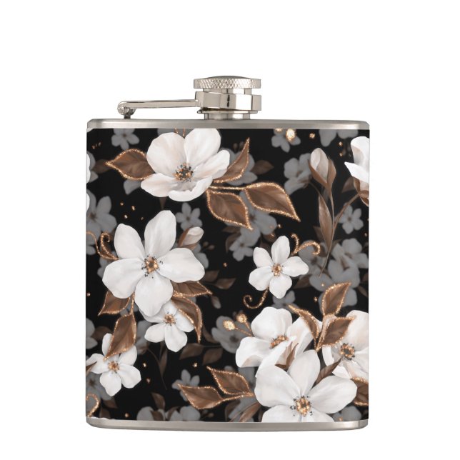 Petaca Flores de manzana (Anverso)