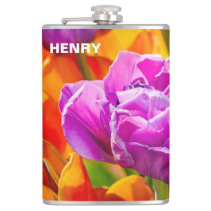 Petaca Flores de Tulipán
