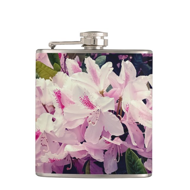 Petaca Flores rosadas (Anverso)