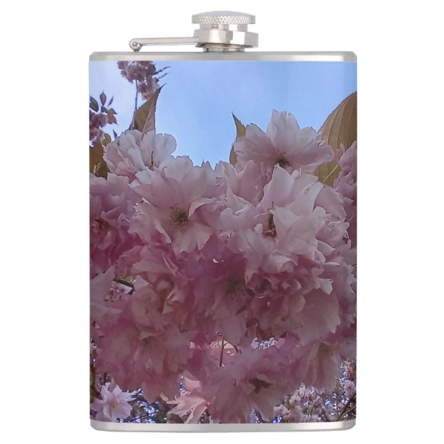 Petaca Flores rosadas (Anverso)