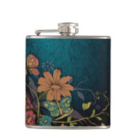 Flores silvestres grabadas