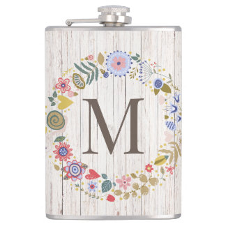 Petaca Flores singulares monográficas de Madera de Edad