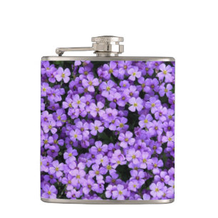 Petaca Flores violetas enarbolan flores violetas