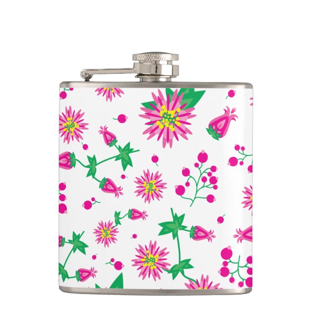 Petaca Flores y bayas (Anverso)