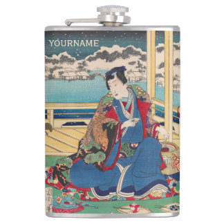 Petaca Folleto de personalizado de arte japonés