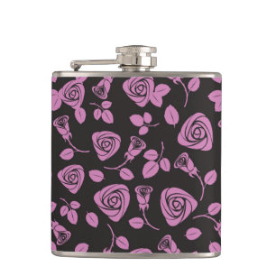 Petaca Fondo color de rosa floral