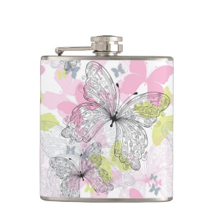 Petaca Fondo con la mariposa