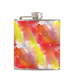 Petaca Fondo de la acuarela de la textura del diseño