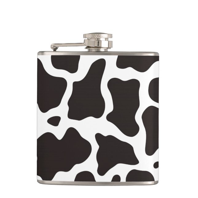 Petaca Fondo del patrón de vaca (Anverso)