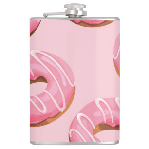 Petaca Fondo transparente de donuts acristalados