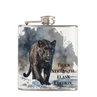 Petaca Forest Animals Tiger Strength Flask