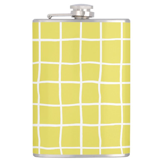 Petaca Formas de tinta dibujadas a mano de moda (Anverso)