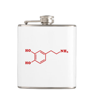 Petaca Fórmula química molecular de dopamina
