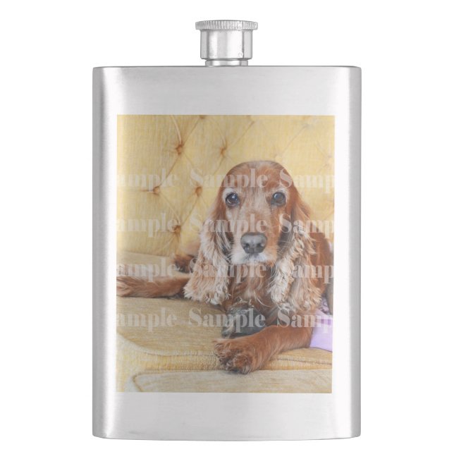 Petaca Foto conmemorativa del Mascota PERSONALIZADA (Anverso)