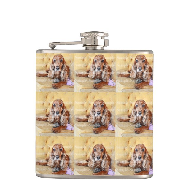 Petaca Foto conmemorativa del Mascota PERSONALIZADA (Anverso)