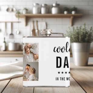 Petaca Foto de colección moderna Regalo del Día de los Pa