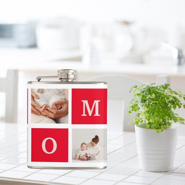 Petaca Foto de colección moderna y regalo de la mejor mam (Subido por el creador)