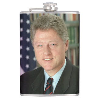 Petaca Foto de la Casa Blanca del presidente Bill Clinton