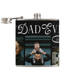 Petaca Foto de Papá Más Genial del Mundo Regalos del Día