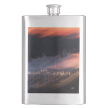 fotografía abstracta puesta de sol