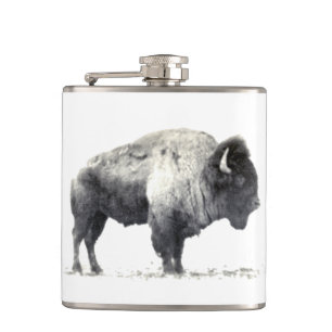 Petaca Fotografía histórica de American Bison