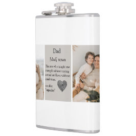 Petaca Fotos de colección modernas mejor regalo para papá