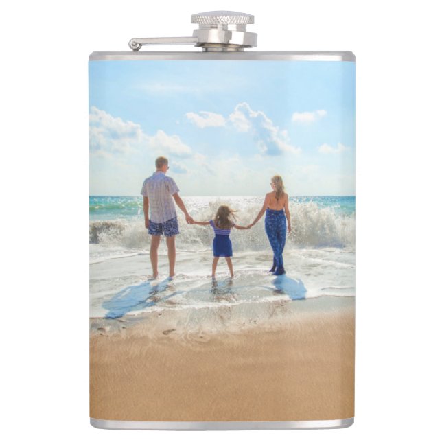 Petaca Fotos de personalizado con tu regalo de fotos (Anverso)