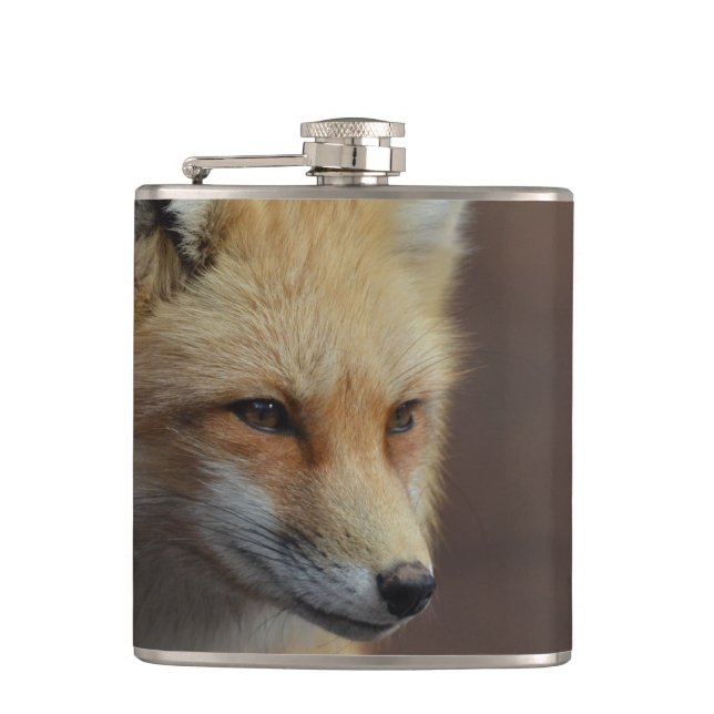 Petaca Fox rojo lindo (Anverso)