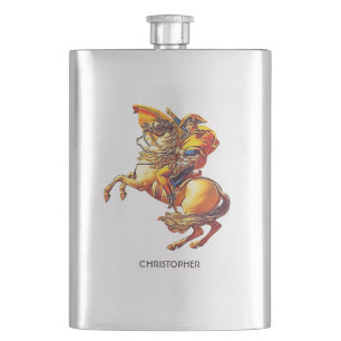 Petaca Fractal psicodélico Napoleon famoso de David