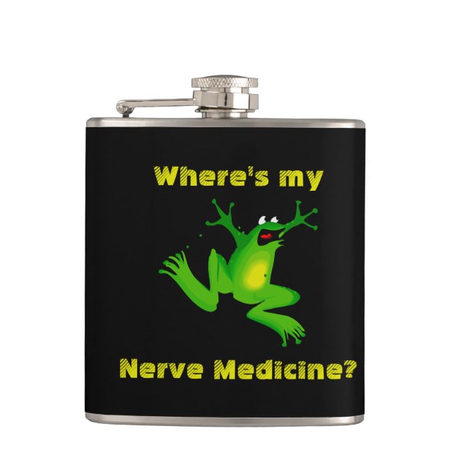 Petaca Fragmento de Medicina Nerve Froggy (Anverso)
