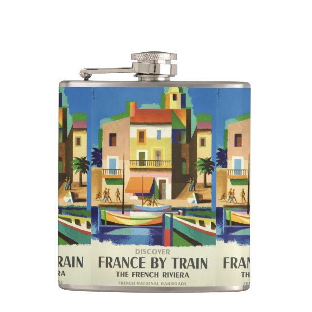 Petaca FRANCE Vintage Travel flask (Anverso)