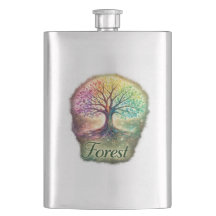 Frasco Árbol de la Vida del Bosque