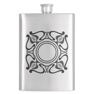 Petaca Frasco Art Nouveau