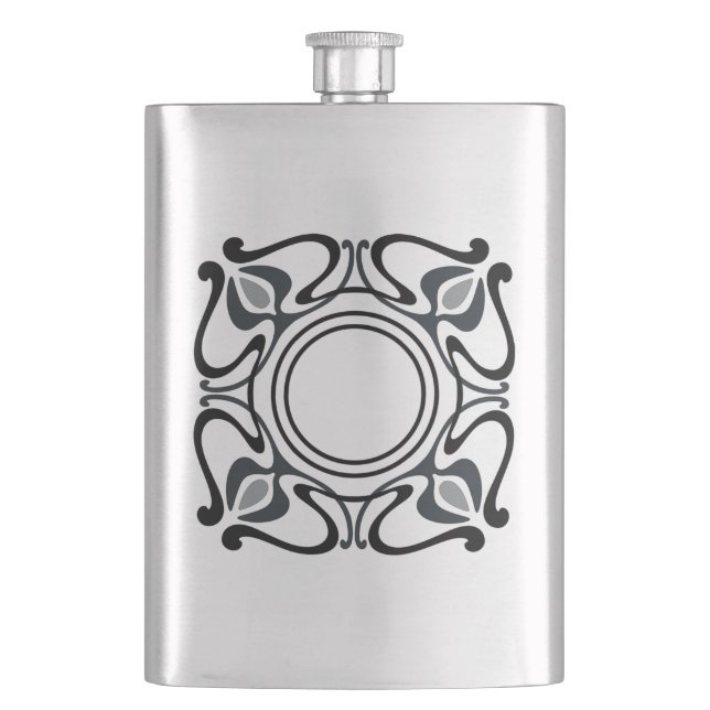 Petaca Frasco Art Nouveau (Anverso)