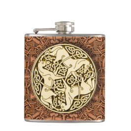 Petaca Frasco céltico de los caballos