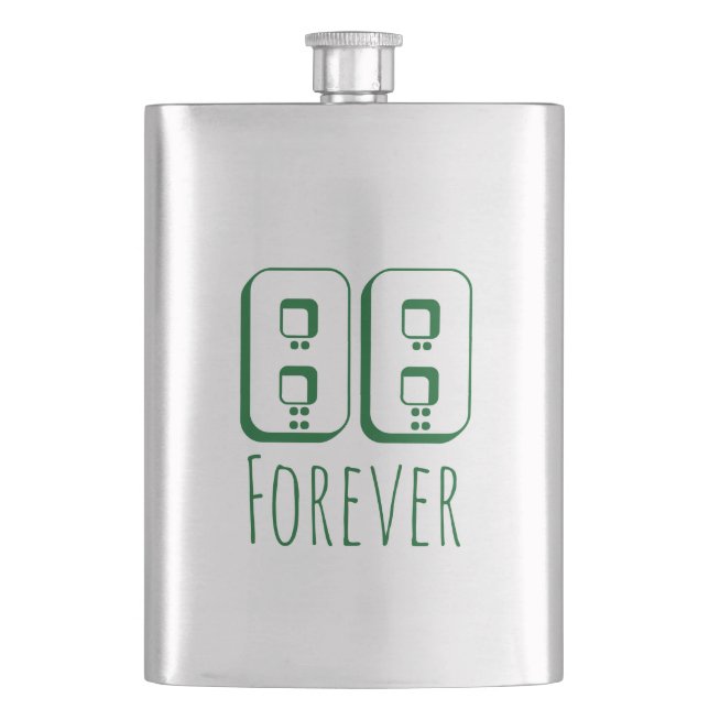 Petaca Frasco clásico 88 Forever (Anverso)