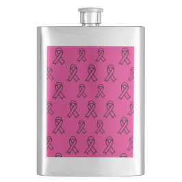 Petaca Frasco Clásico de Conciencia del Cáncer de Mama