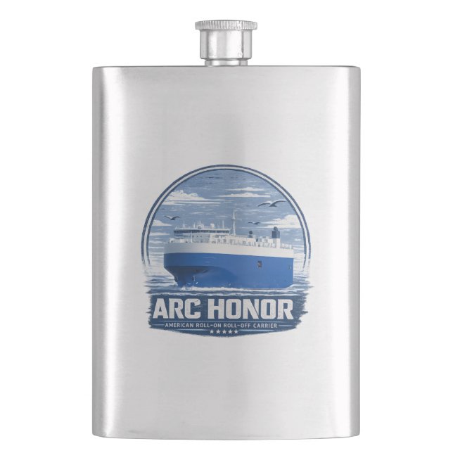 Petaca Frasco clásico de honor ARC (Anverso)