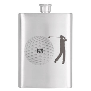 Petaca Frasco clásico personalizado para los golfistas